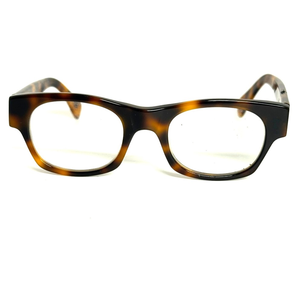 City Optix Handmade USA Tortoiseshell Eyeglasses‎ Brown Rectangular Frames
